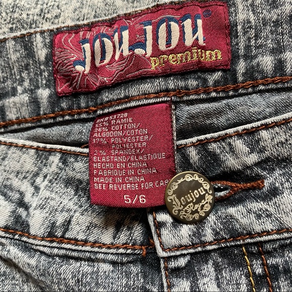 Pants, Acid Wash Retro Punk - Picture 4 of 7